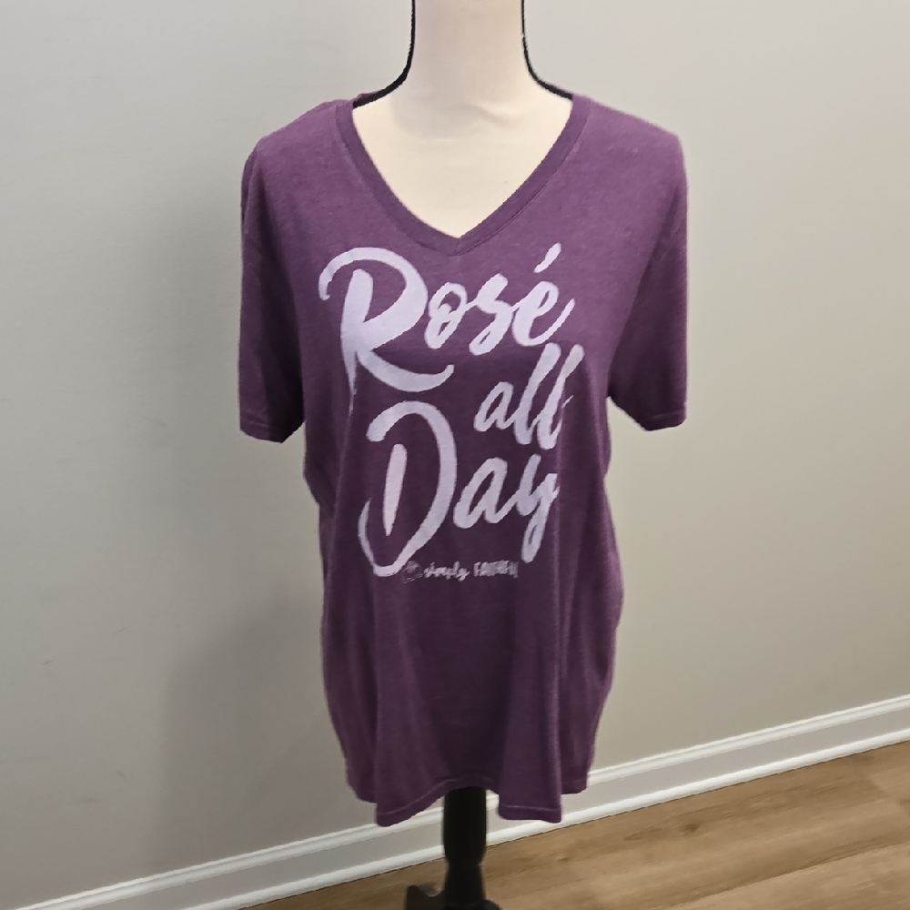 Simply Southern Purple Tee